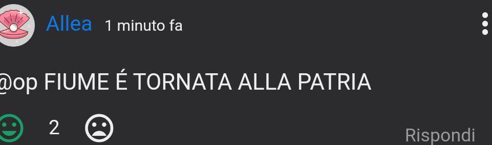 Notizia importante per il popolo italiano 