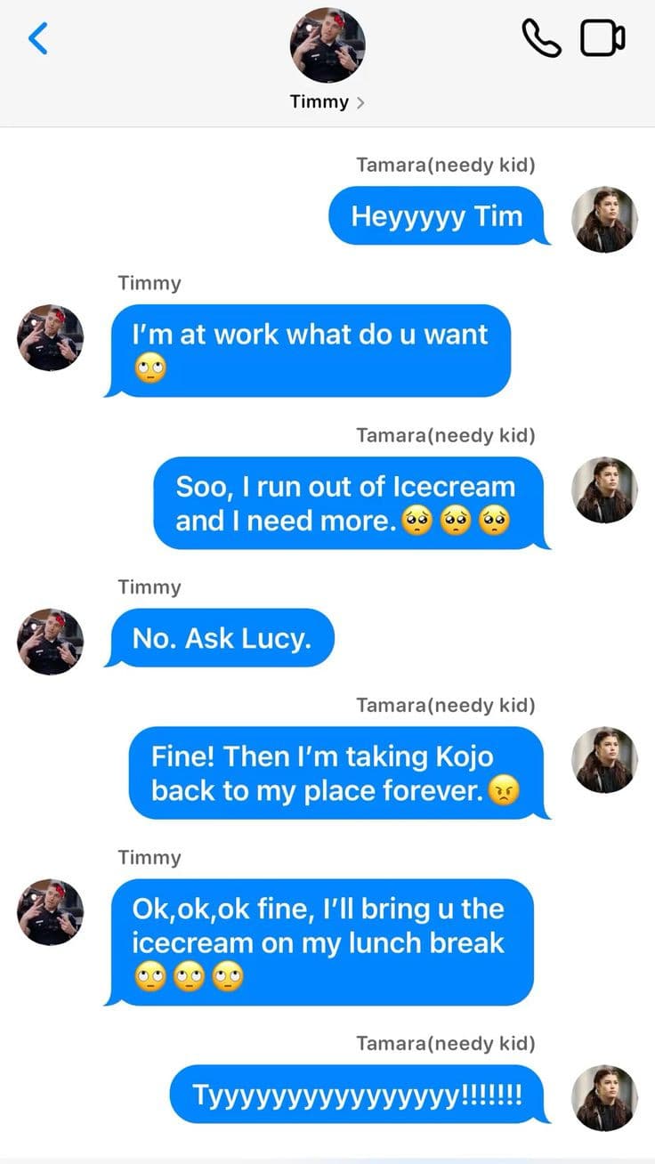 The Rookie - Tamara e Tim - needy kid 😭❤️ mi fa morire ❤️😭
