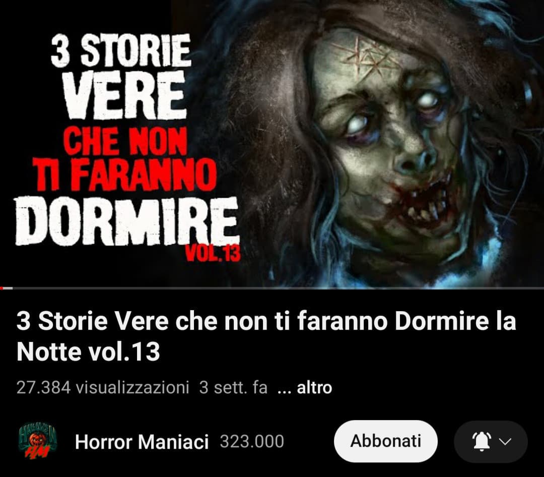 Che siano inventate o meno sono comunque più intrattenitive e sopprattutto spaventose di horror medio. Adoro il modo in cui fa questi video