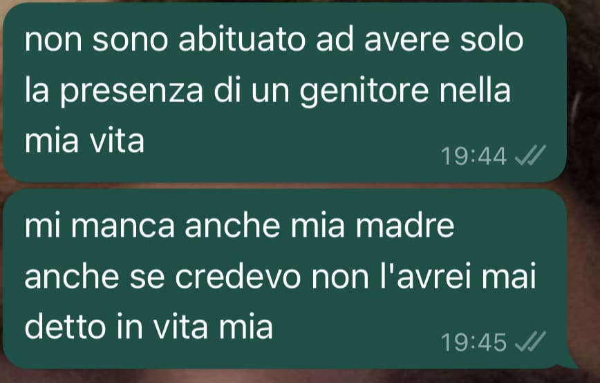 la casa è così vuota senza lei 