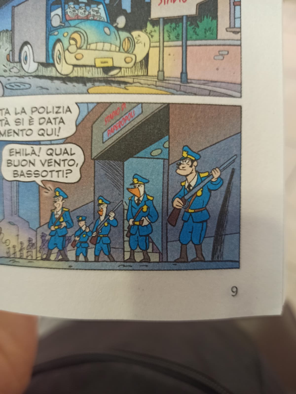 La polizia col fucile a doppietta 💀