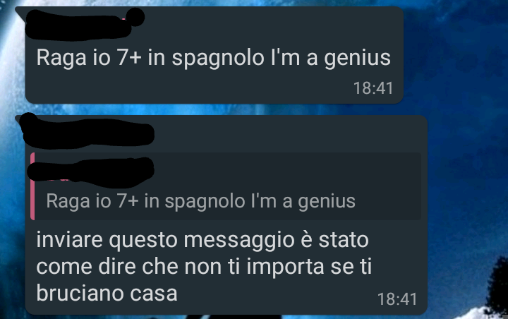 Dal gruppo della classe