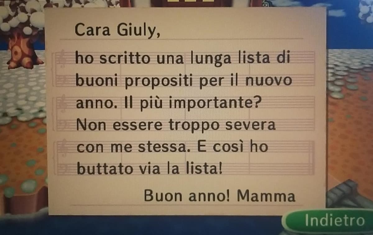 Animal Crossing regala soddisfazioni... grazie mamma??