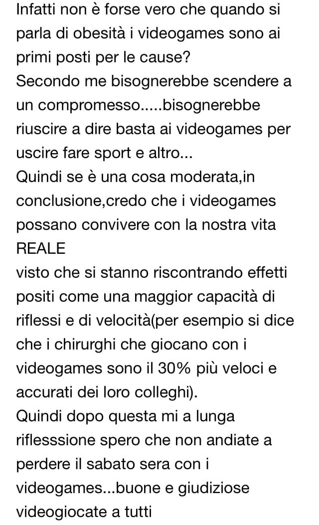 Ho scelto la parte finale solo perché li si racchiude L ignoranza maggiore 