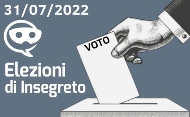 INIZIANO LE ELEZIONI DI INSEGRETO - ANDATE A VOTARE 