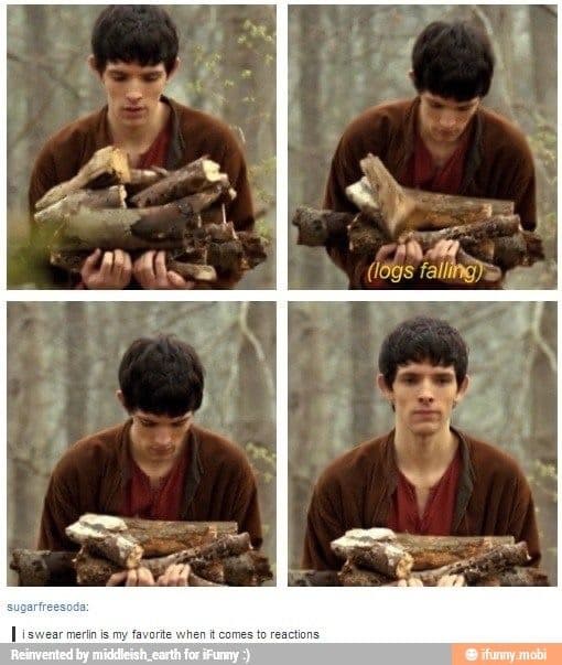 Dovrei finire di vedere merlin