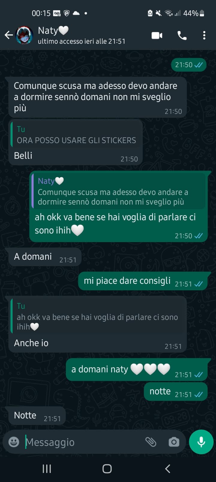 secondo voi si vede che mi piace?