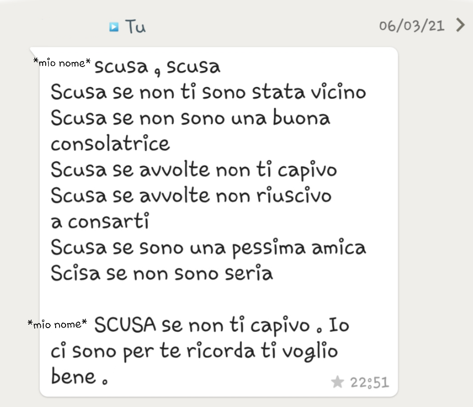 Si questo mesaggio va beh