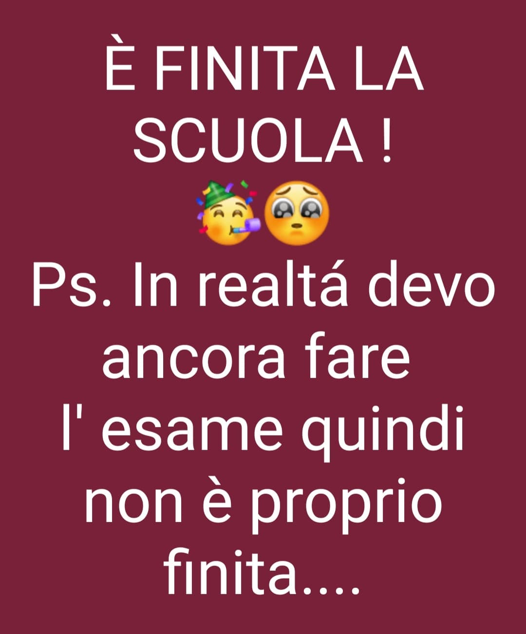 La scuola avrà sempre un posticino di odio e di amore nel mio cuore.......?