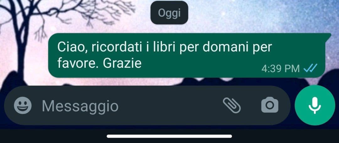 Poteva almeno dì ok o mette una reazione dio bono. Vabbè almeno non si sforza più ad essere falso, e pensare che