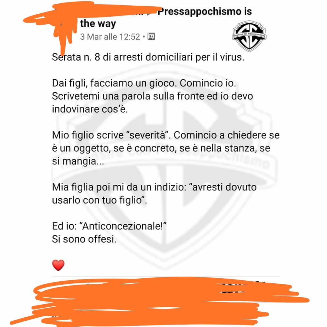 Quando si dice severa ma giusta?