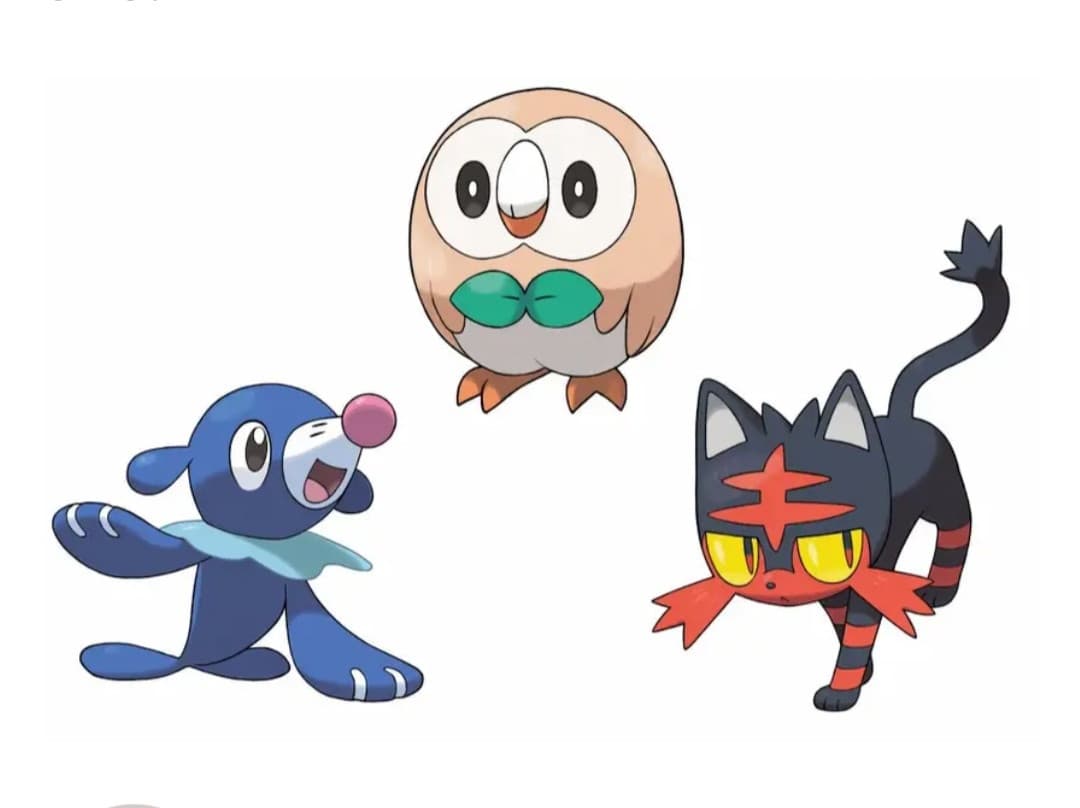 Starter di Alola. Quale preferite?