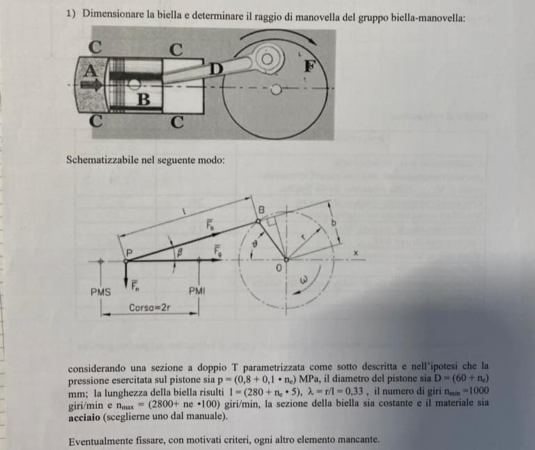 sono commosso mi è venuto giusto l'esercizio al primo dimensionamento voi non avete idea........