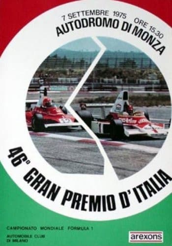 1975: XLVI Gran Premio d'Italia - Il trionfo di Regazzoni, nel giorno di Lauda.