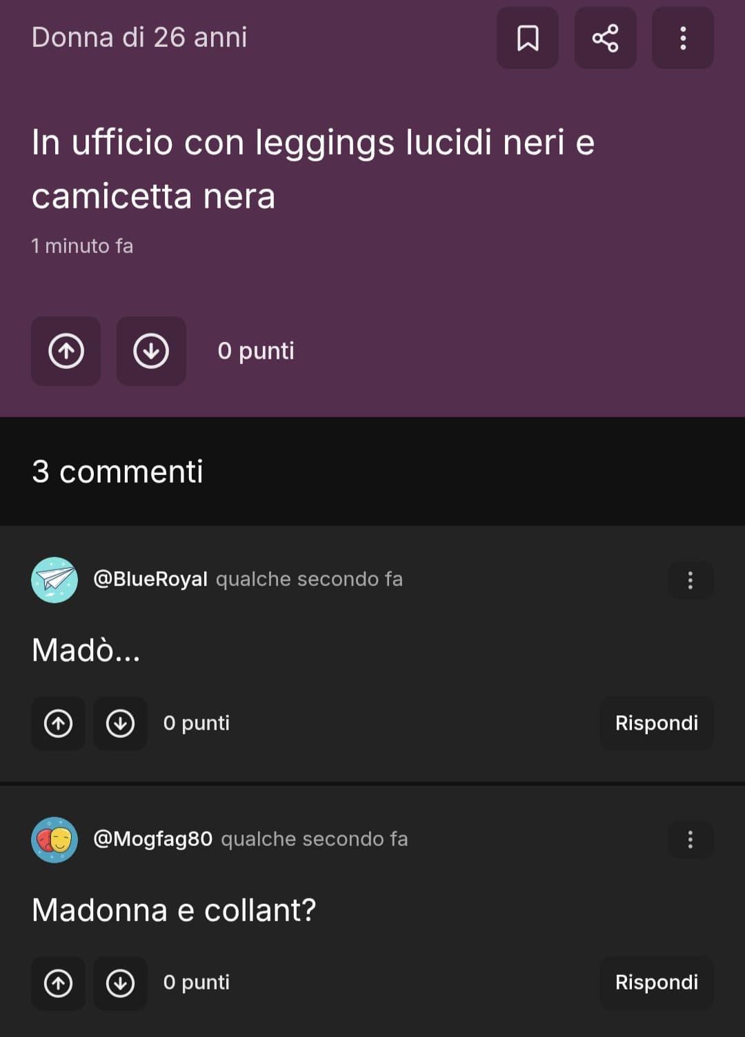Madonna quanto siete disperati