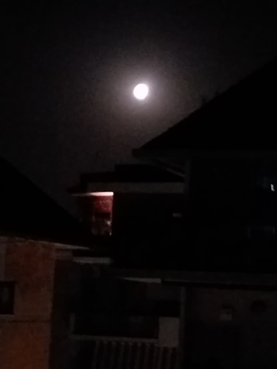 La luna di stanotte?