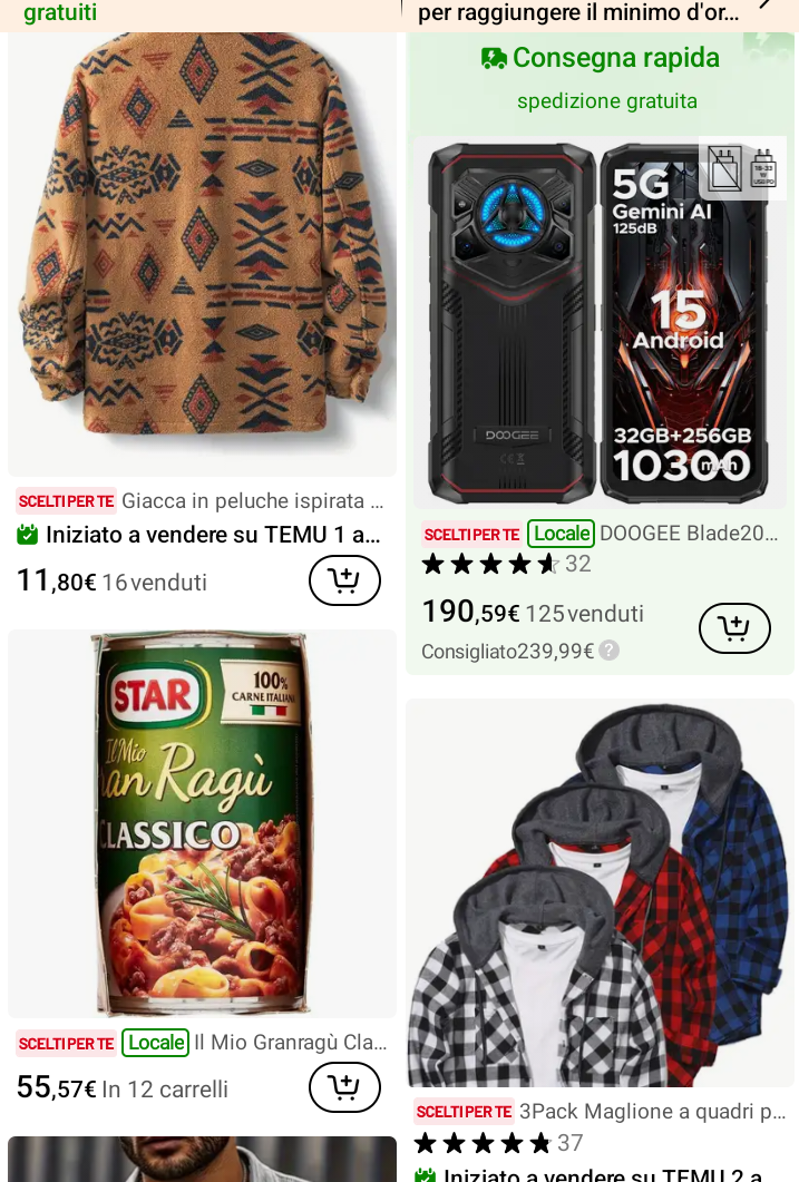Che cabbo ci fa il ragù su temu