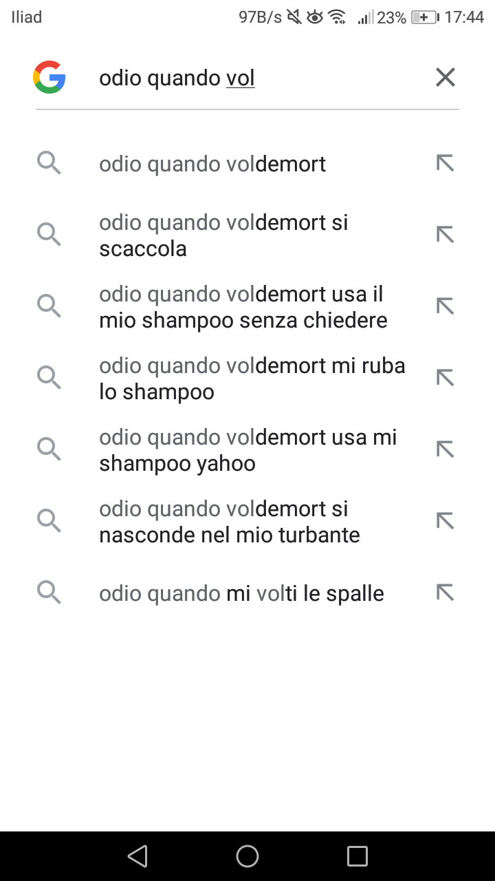 Vi lascio con questa perla