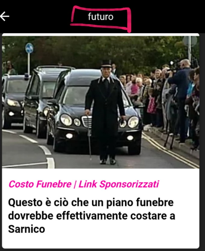 Insegreto mi sta mandando un messaggio