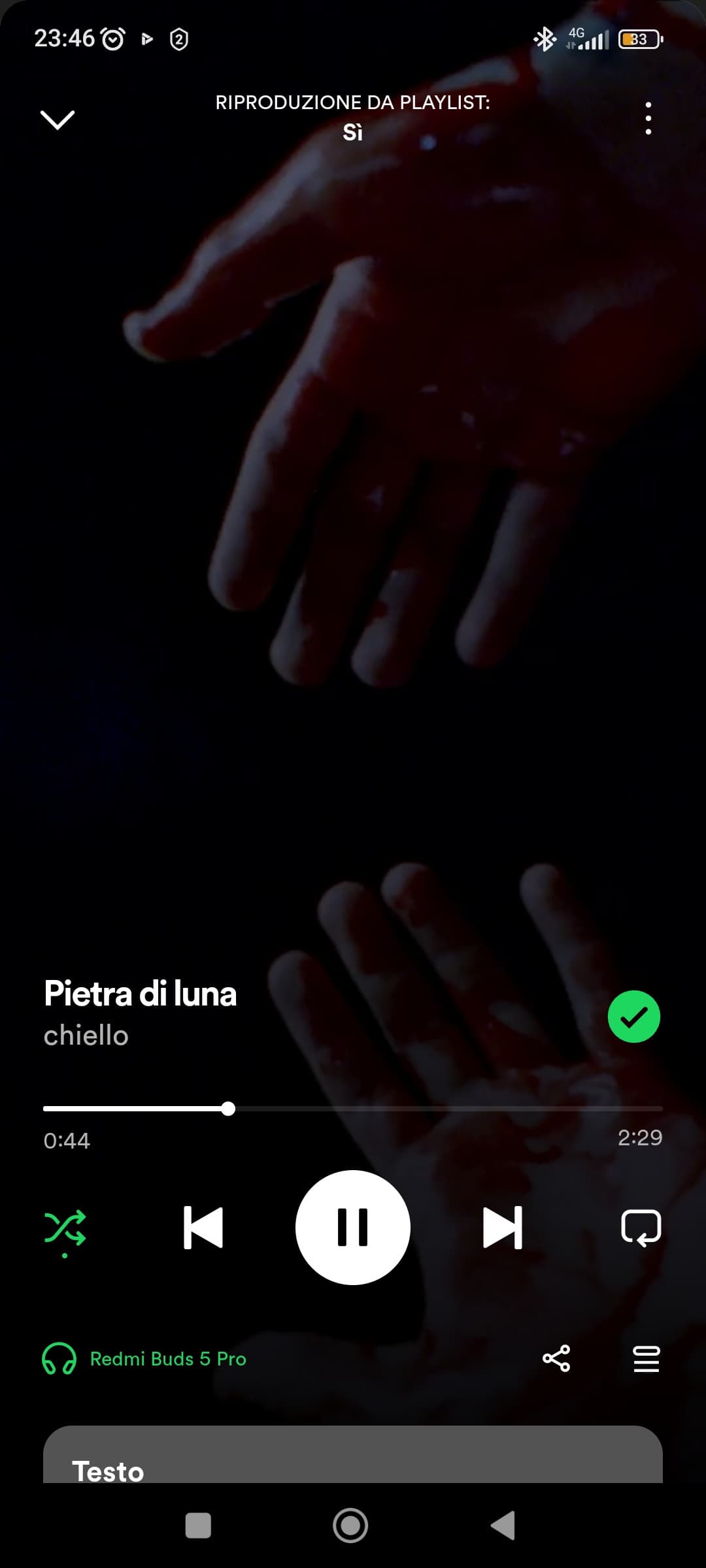 Quando te la volevi chillare ma Spotify decide di dropparti questa hit