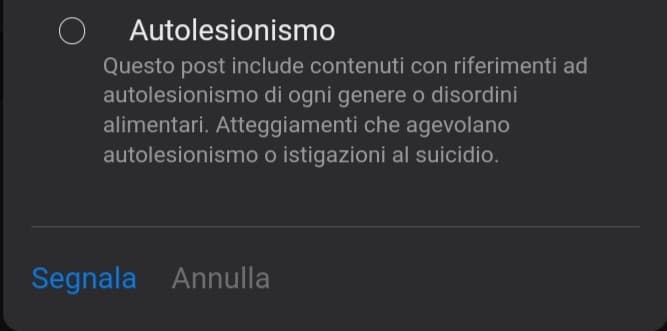 È contro il regolamento PARLERE di questi argomenti?