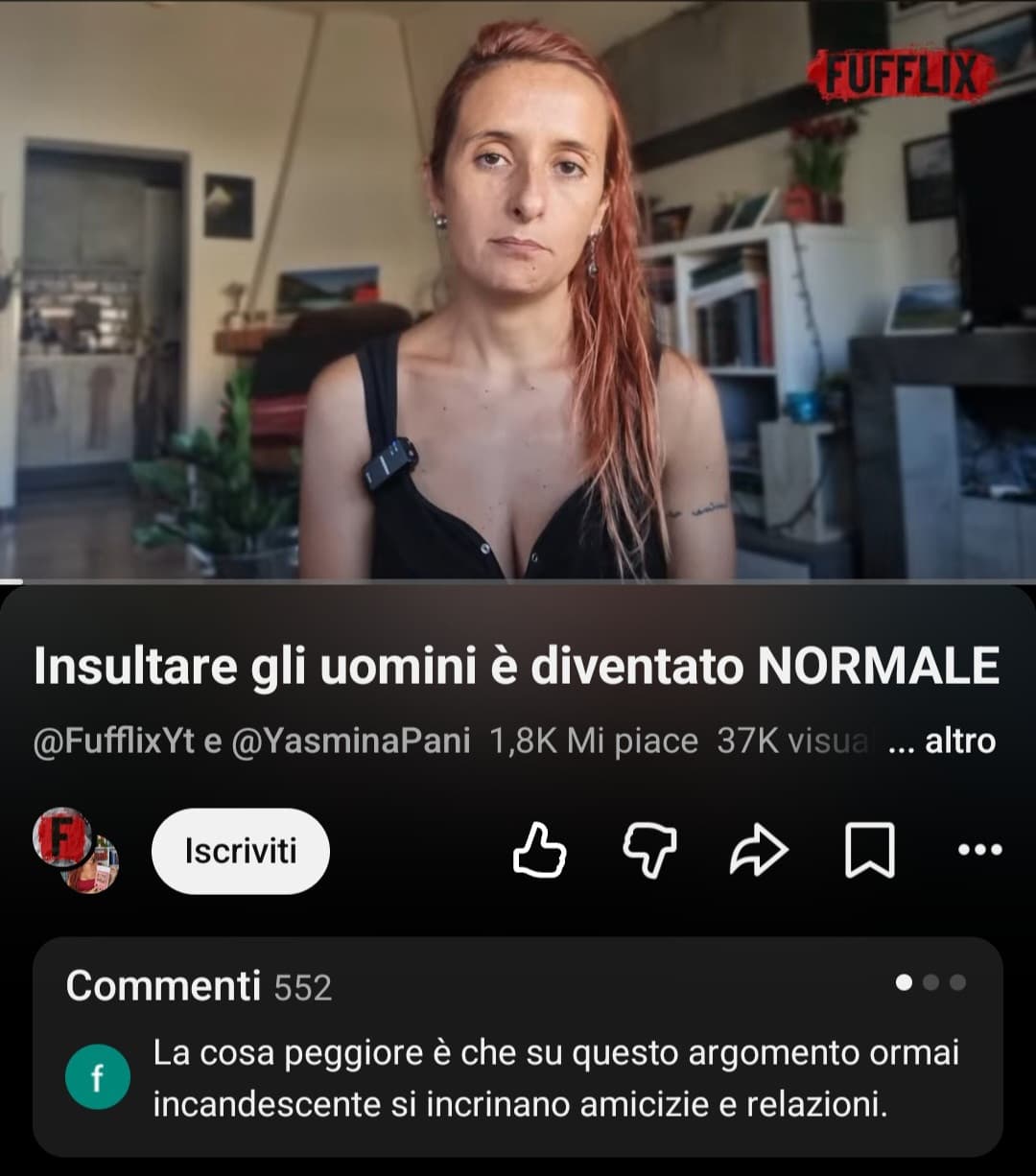 Incredibile che sia praticamente l'unica