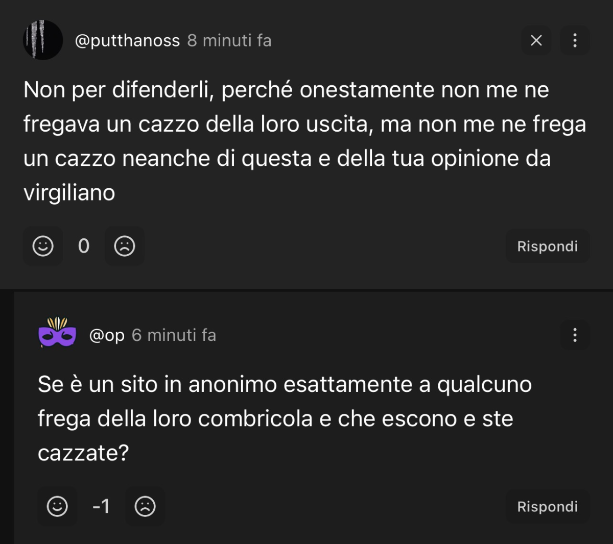 Non ho capito 