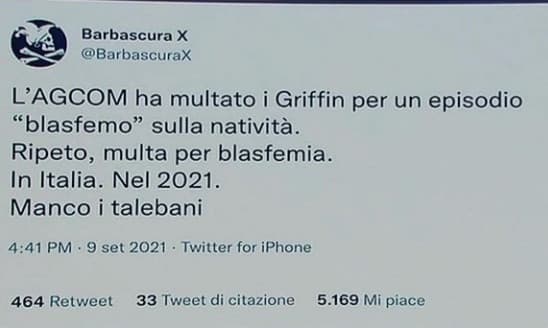 Scusi Barbascura,Ma qui mi sei caduto come l'acqua uscita da una bottiglia