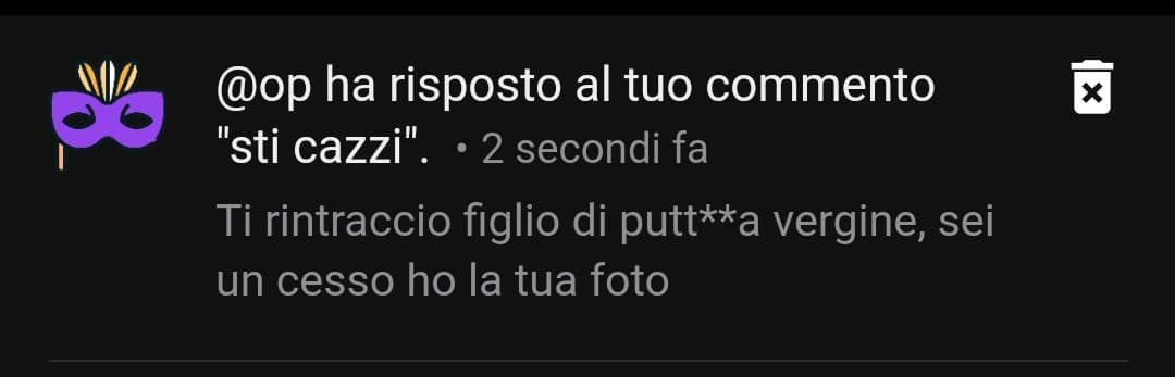 il bro l'ha presa sul personale