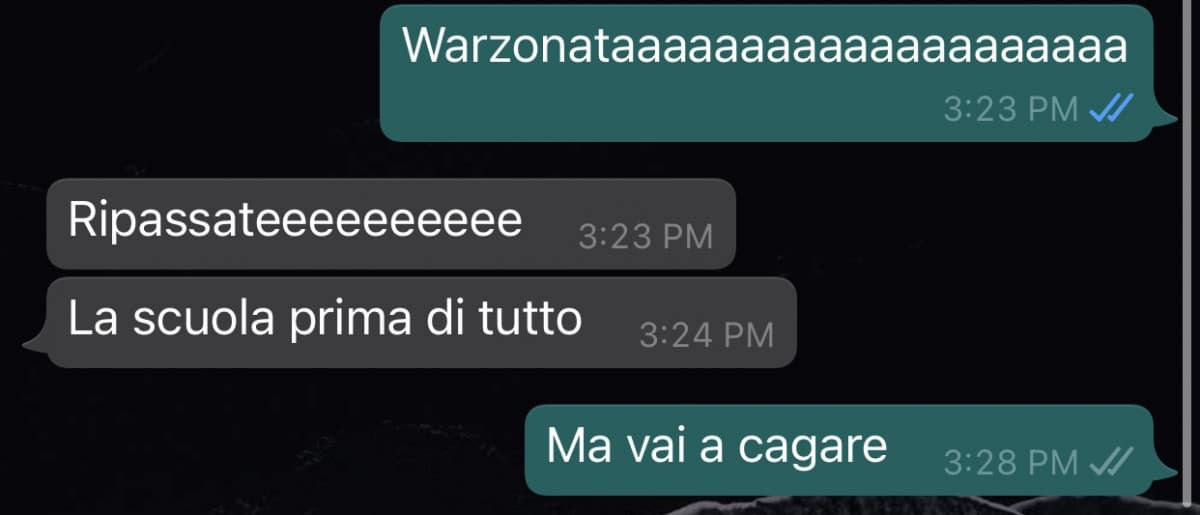 Io vs i miei amici 