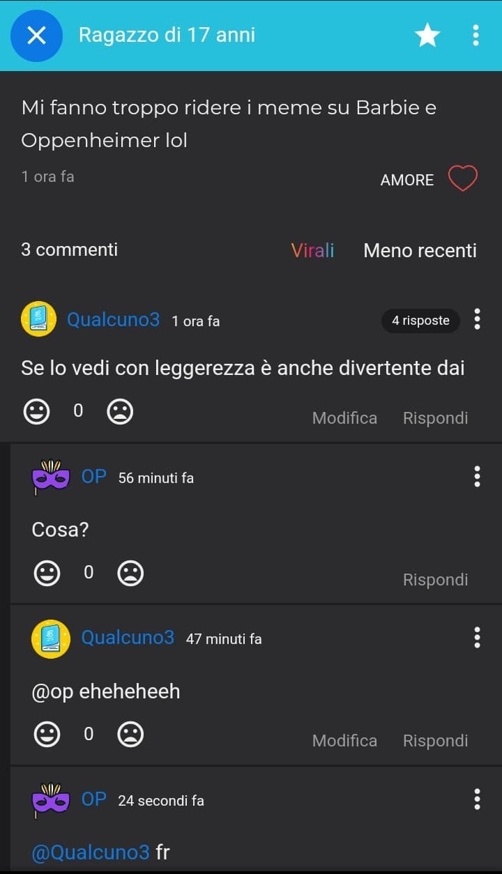 E voi cosa ne pensate? Era divertente?