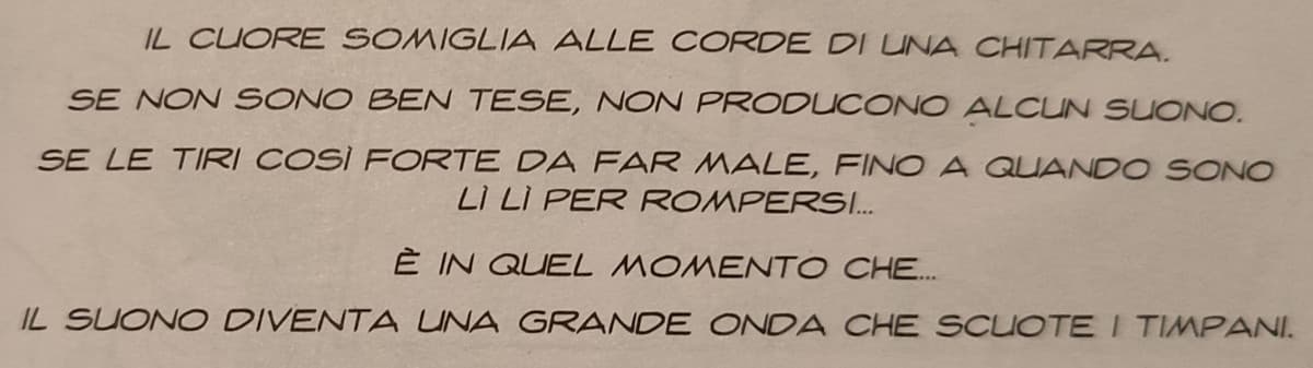 ... Sto pensando di tatuarmela, avrebbe senso secondo voi?