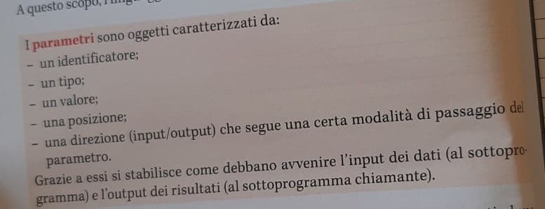 Ragacci, qualcuno che se ne intende può spiegarmi brevemente questi 5 punti che significano?