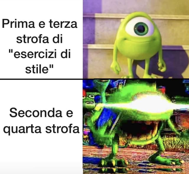 Woh incredibile come io deluda sempre tutti