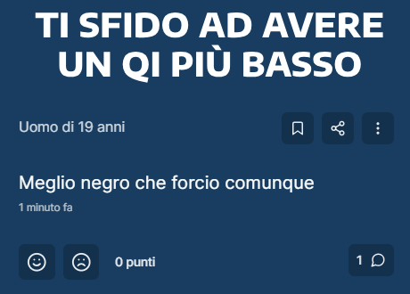 Il genio di oggi