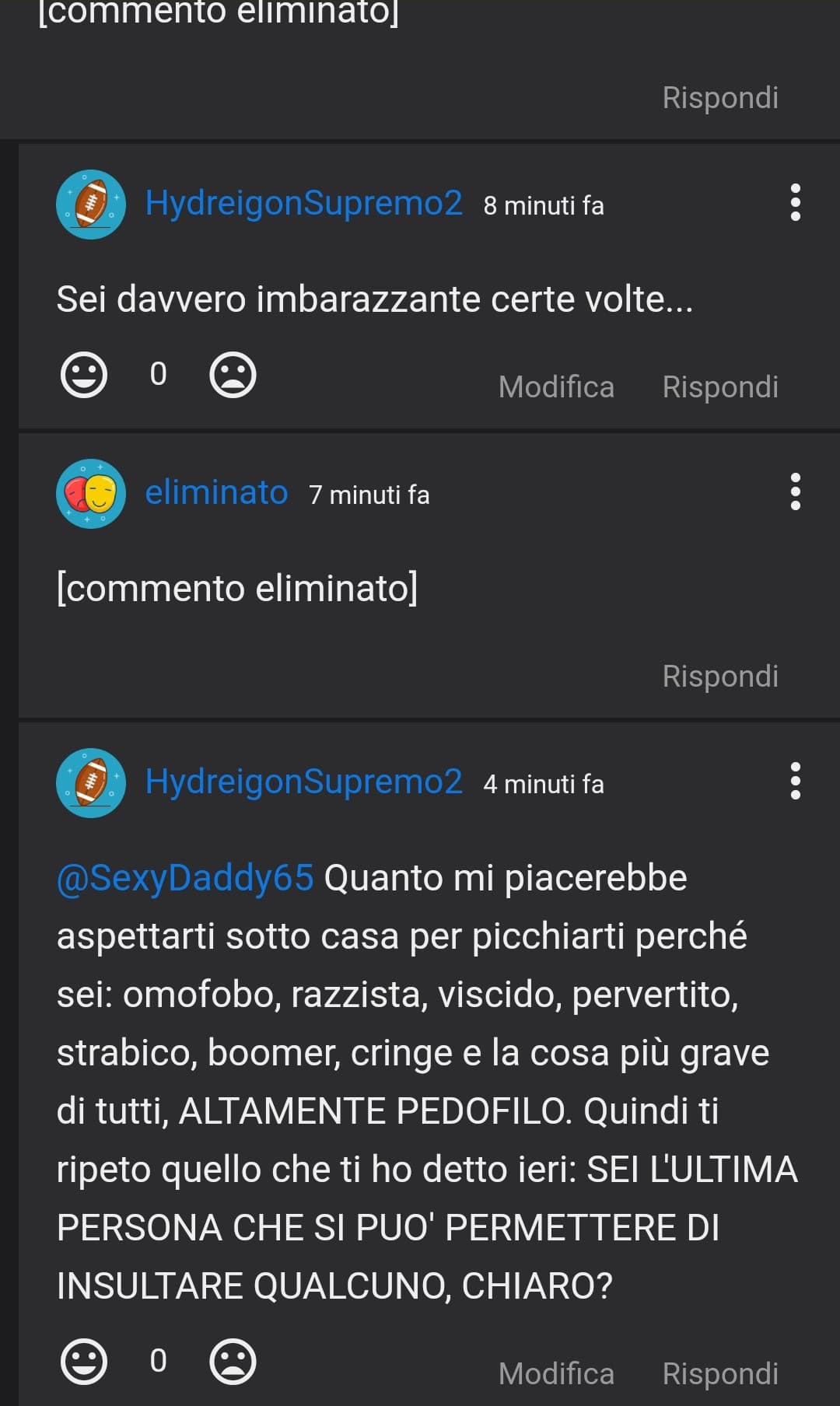 L'ho davvero spaventato così tanto?😂