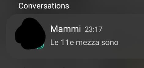 si mamma. giuro