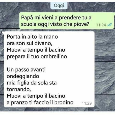 Questo potrebbe essere mio padre