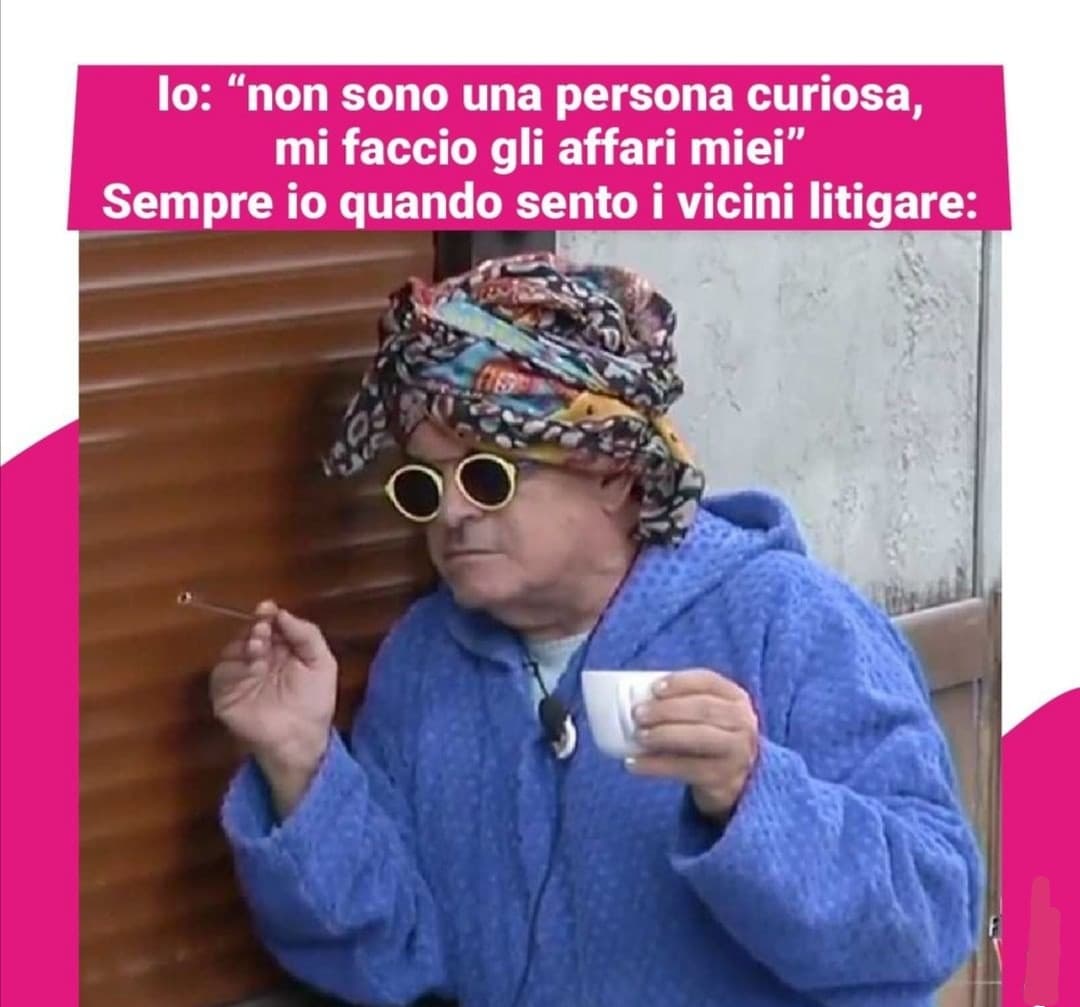 Lo ammetto.... Lo faccio sempre! 