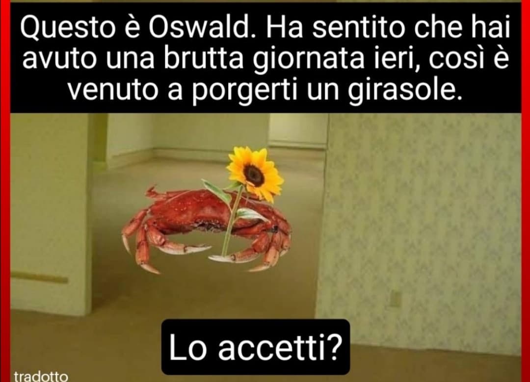 Accettate il girasole di Oswald