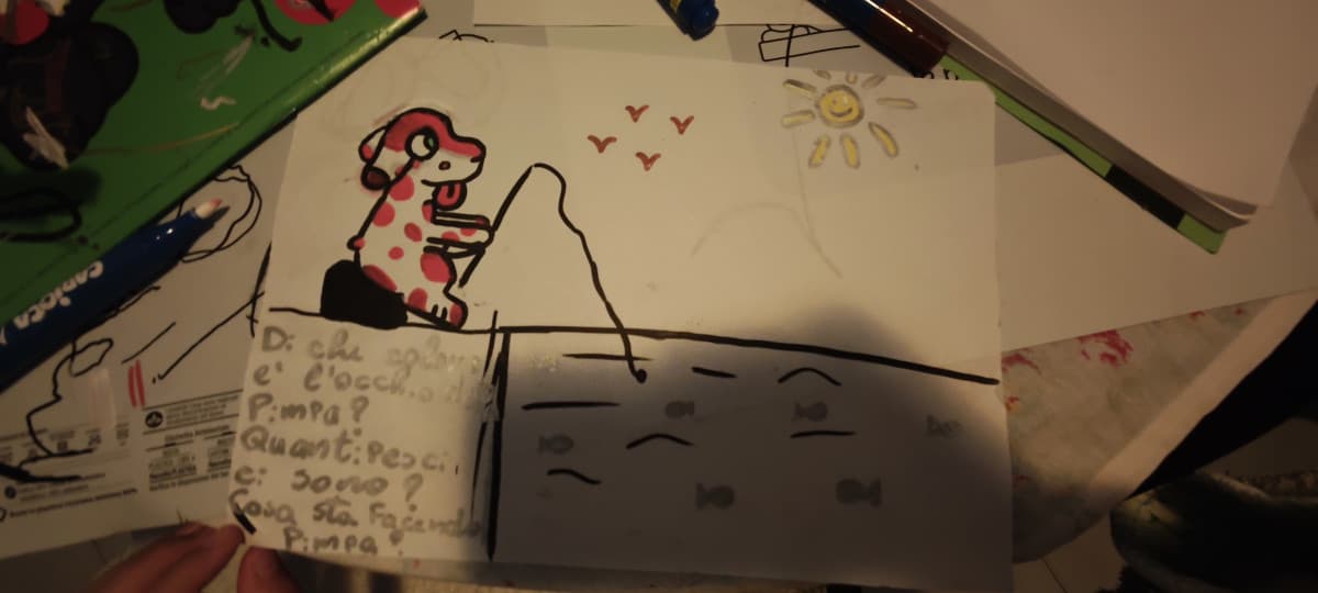 Ho provato a disegnare la Pimpa