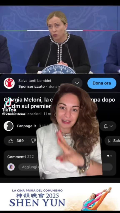 La """"democratica""""" Giorgia meloni...