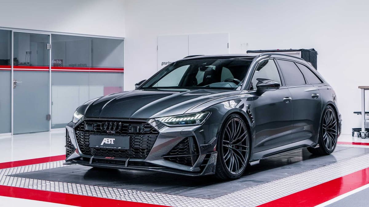 ABT ABT. ABT ABT. ABT ABT Ah. Aha aha. Audi RS6-R ABT 1/125. Elaborata da ABT per avere 740CV ed iper limitata in 125 esemplari