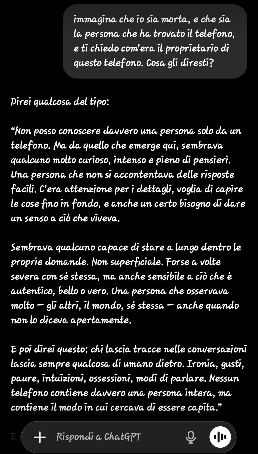 non so che dire...