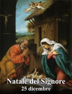 I santi di oggi 25 dicembre: