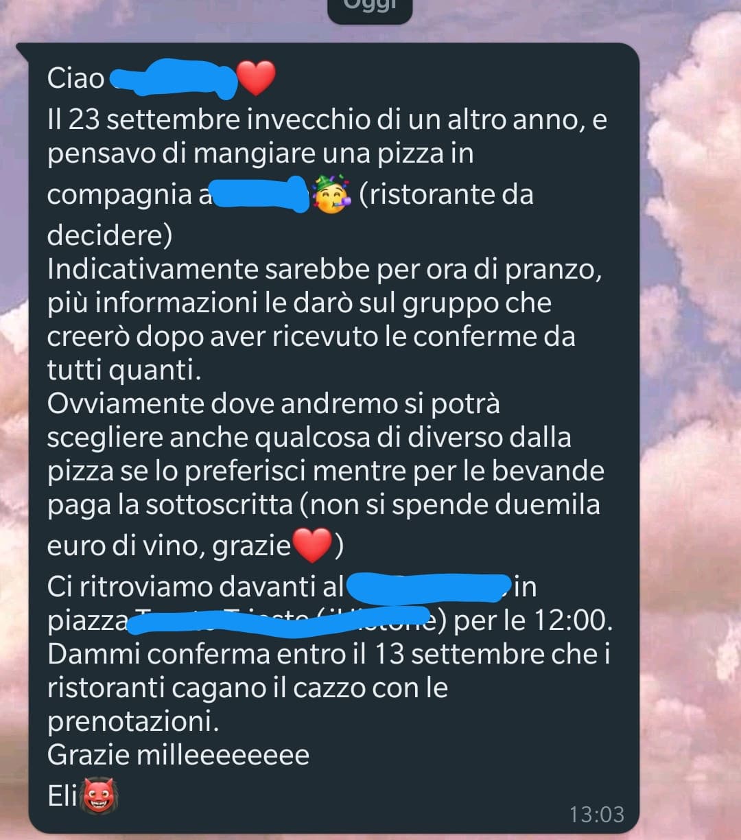 Più lo leggo e più sono cringiata. 