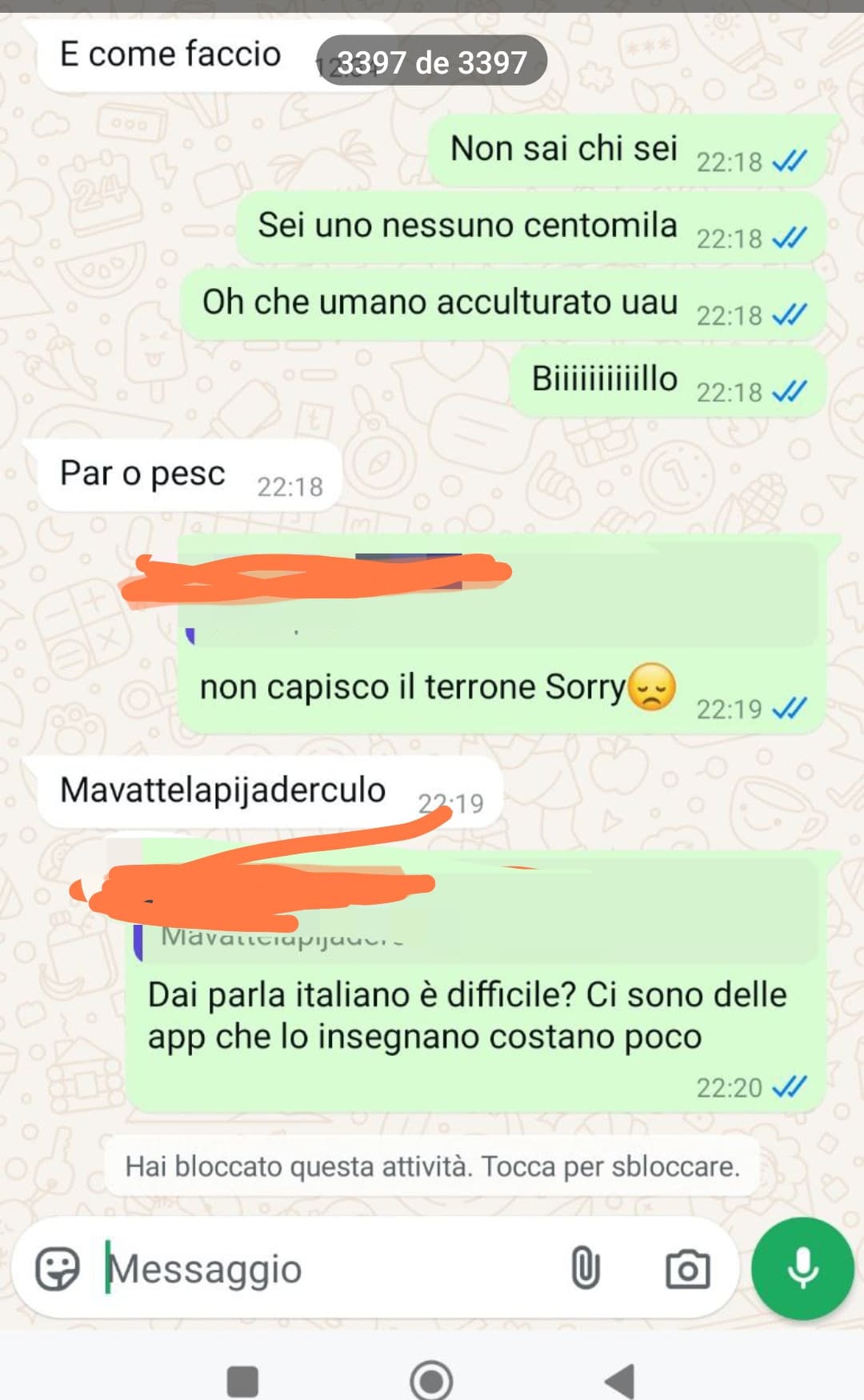 Ancora l italiano non lo imparano oh😞😞bella napule