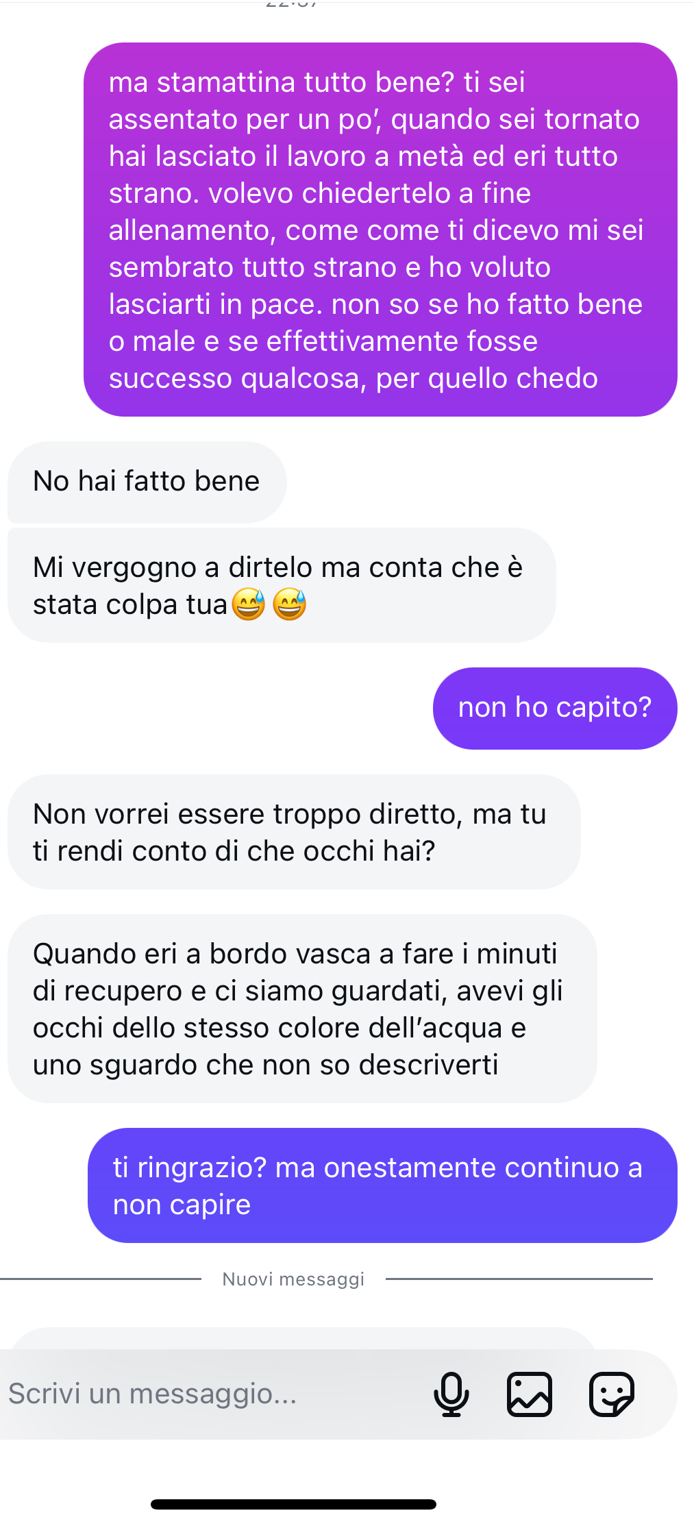 la curiosità mi ucciderà un giorno 