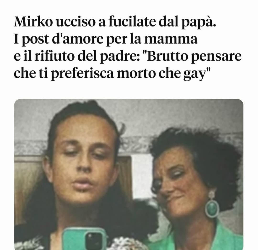 Non voglio aggiungere altro a questa tragedia orribile. Ho già letto troppi commenti di gente inutile, che definire ignorante non è abbastanza. 