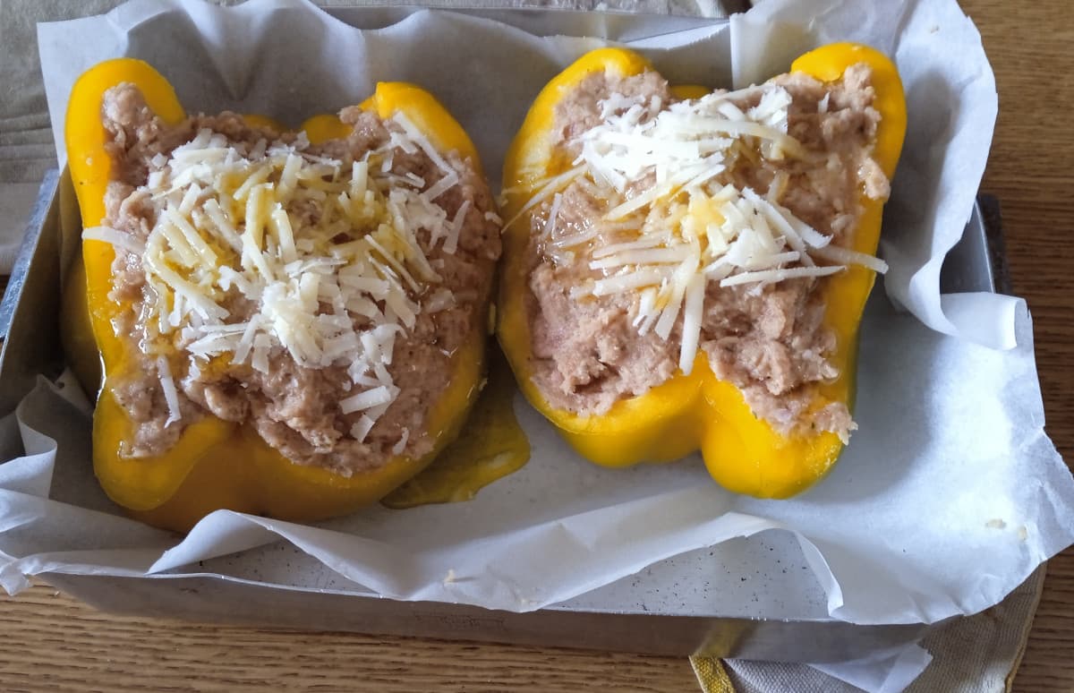 work in progress...Peperoni ripieni